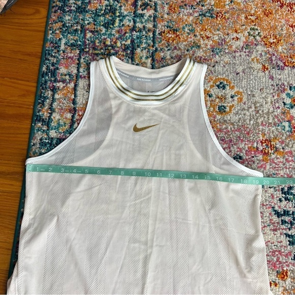 Nike Glam Metallic-Logo Racerback Tank Top - Picture 12 of 13